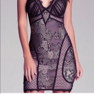 Bebe lace dress